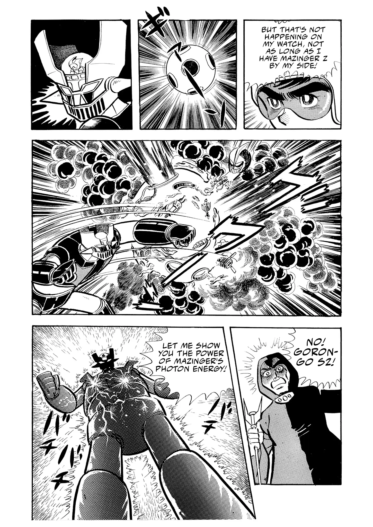 Mazinger Z - Vol.1 Chapter 4: The Rolling Rampage!