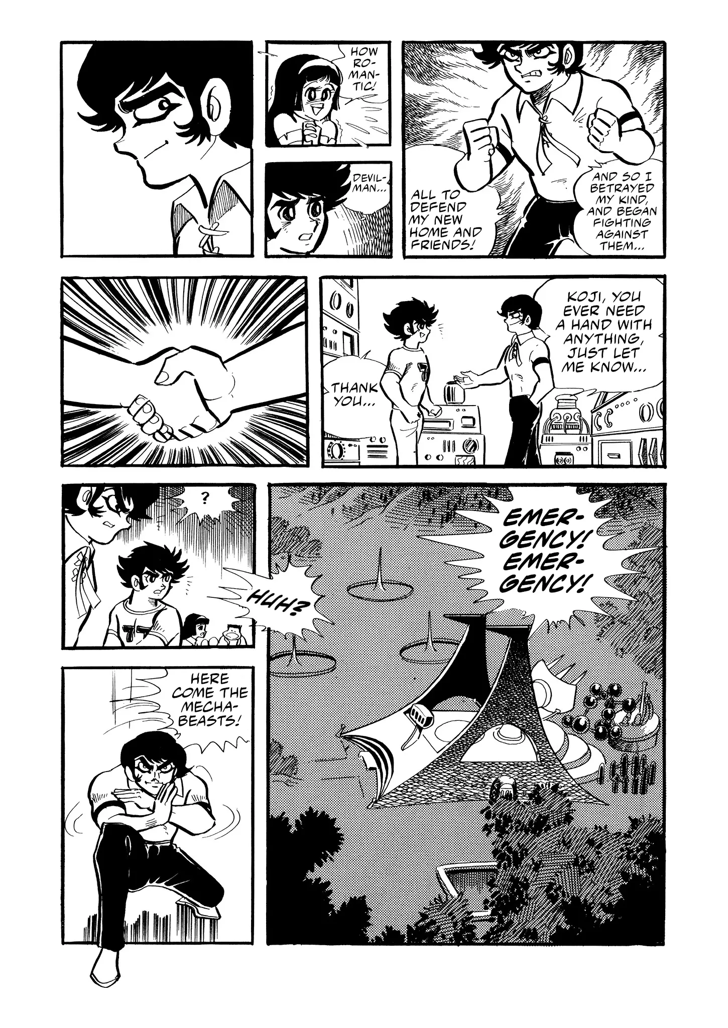 Mazinger Z - Vol.2 Chapter 10: Mazinger Z Vs. Devilman.