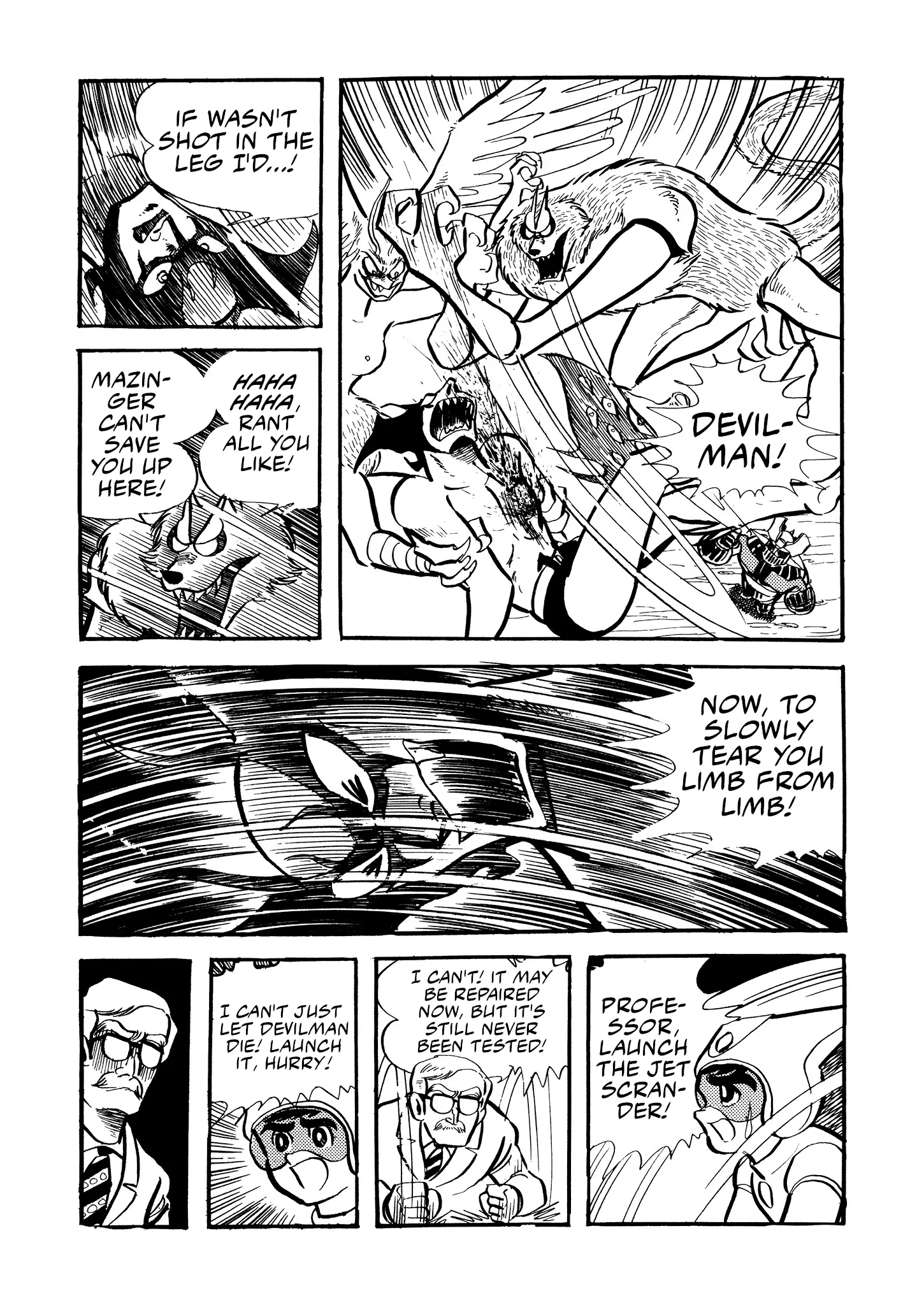 Mazinger Z - Vol.2 Chapter 10: Mazinger Z Vs. Devilman.