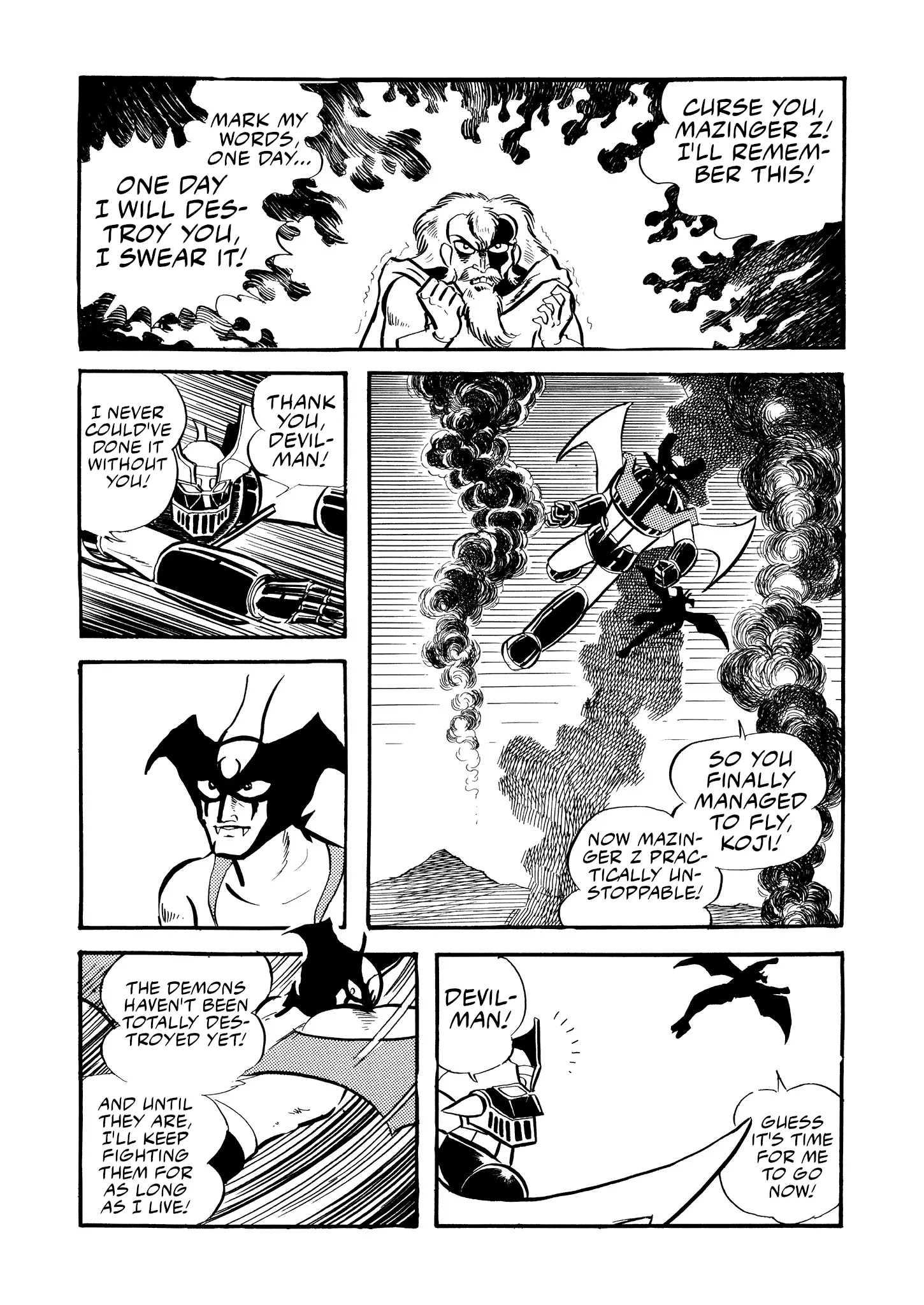 Mazinger Z - Vol.2 Chapter 10: Mazinger Z Vs. Devilman.