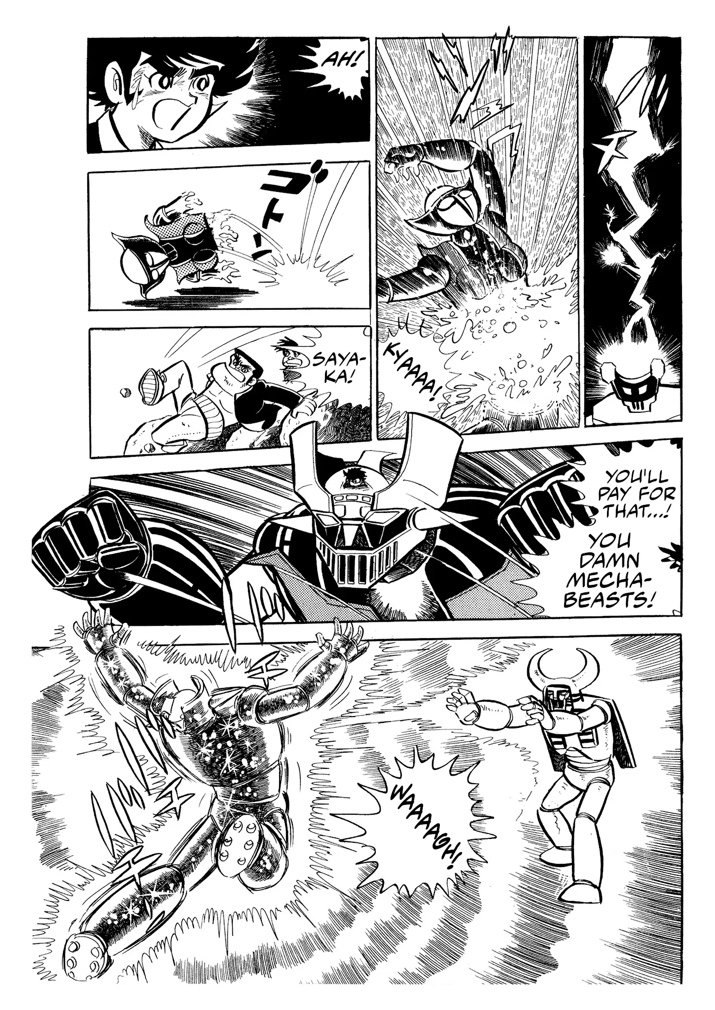 Mazinger Z - Vol.1 Chapter 2: Operation: Annihilation!