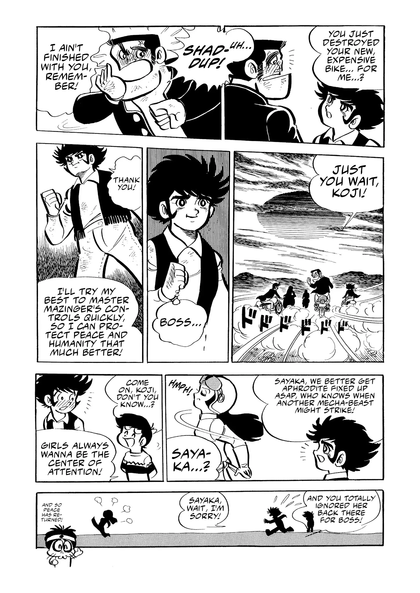 Mazinger Z - Vol.1 Chapter 2: Operation: Annihilation!