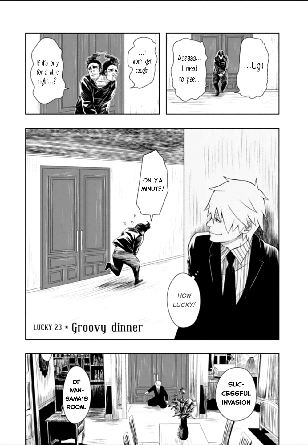 Lucky Dog 1 Blast - Vol.5 Chapter 23: Groovy Dinner