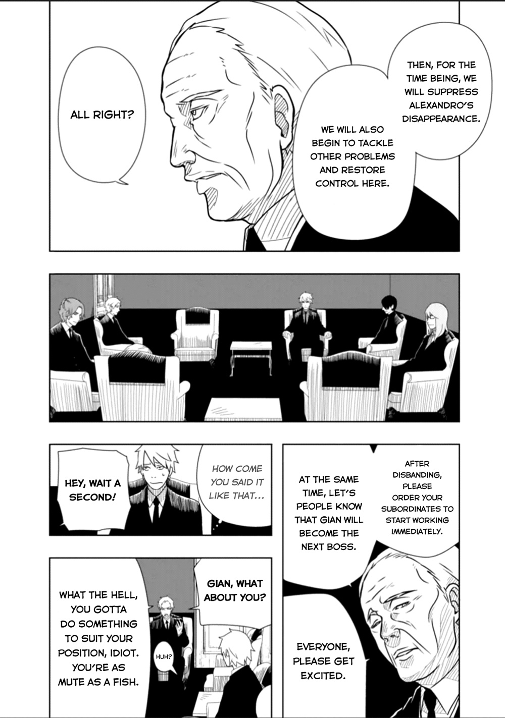 Lucky Dog 1 Blast - Vol.5 Chapter 21: Excutive Council