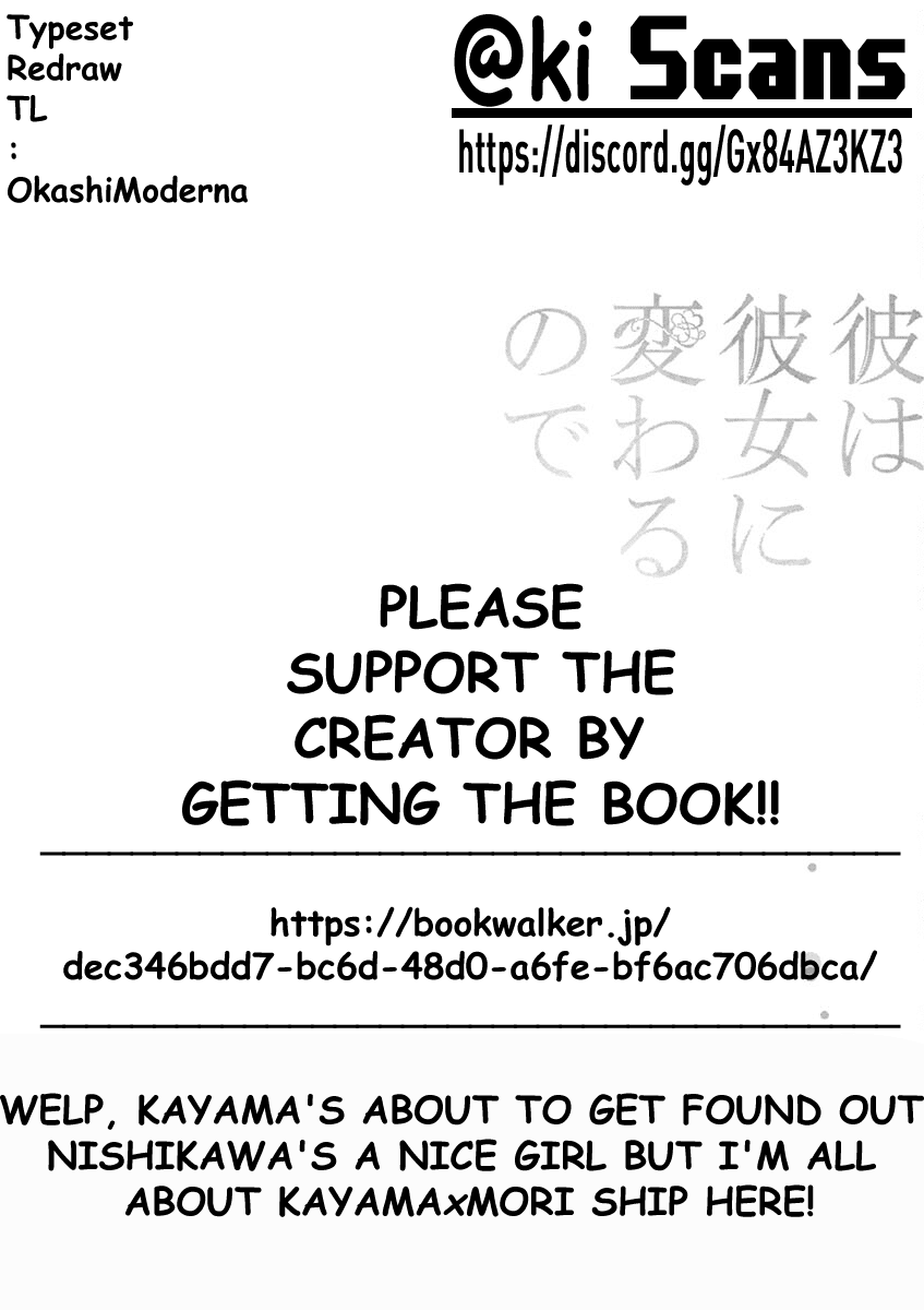 Kare Wa Kanojo Ni Kawaru No De - Chapter 20