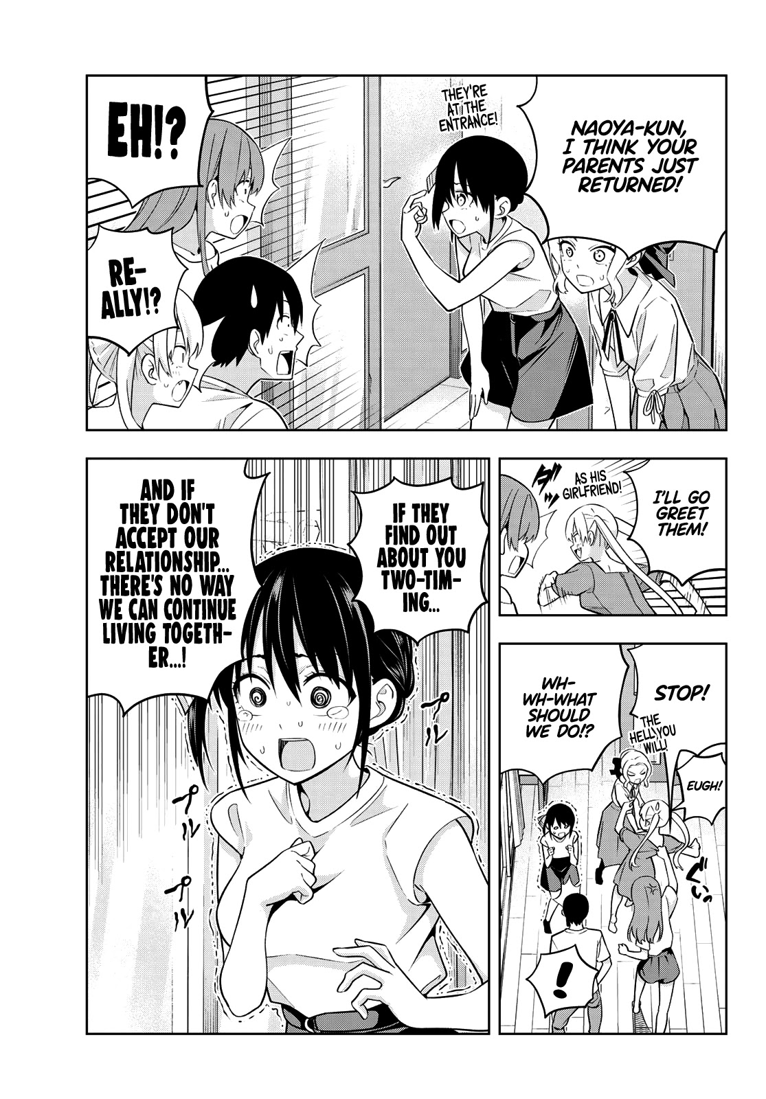 Kanojo Mo Kanojo - Chapter 69: The Parents Arrive