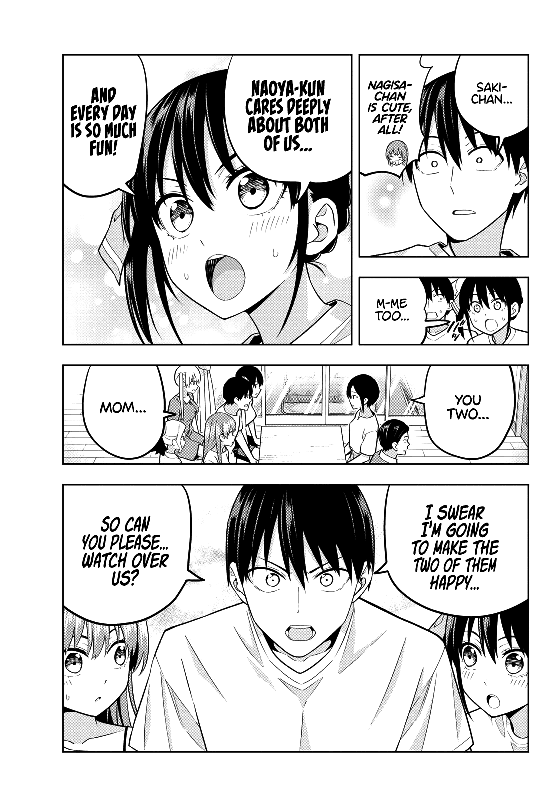 Kanojo Mo Kanojo - Chapter 69: The Parents Arrive