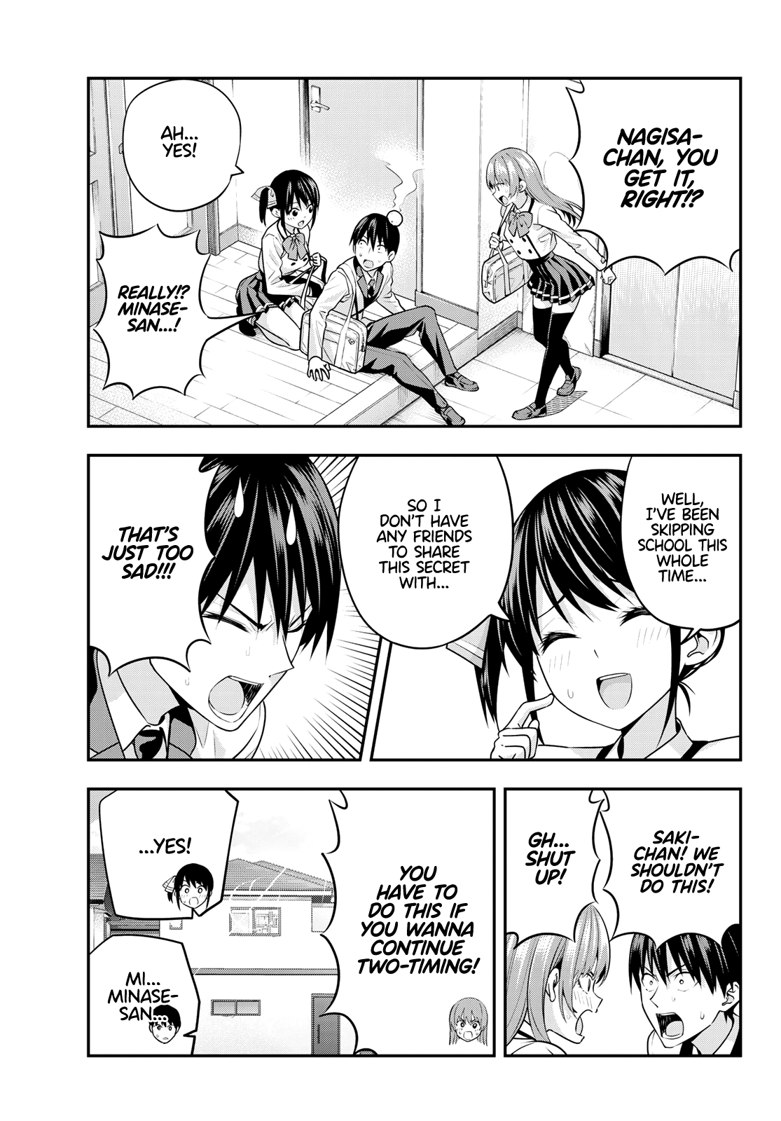 Kanojo Mo Kanojo - Chapter 7: I Don’t Want People Finding Out