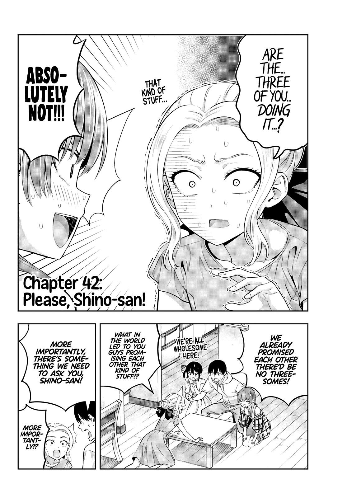 Kanojo Mo Kanojo - Chapter 42: Please, Shino-San!