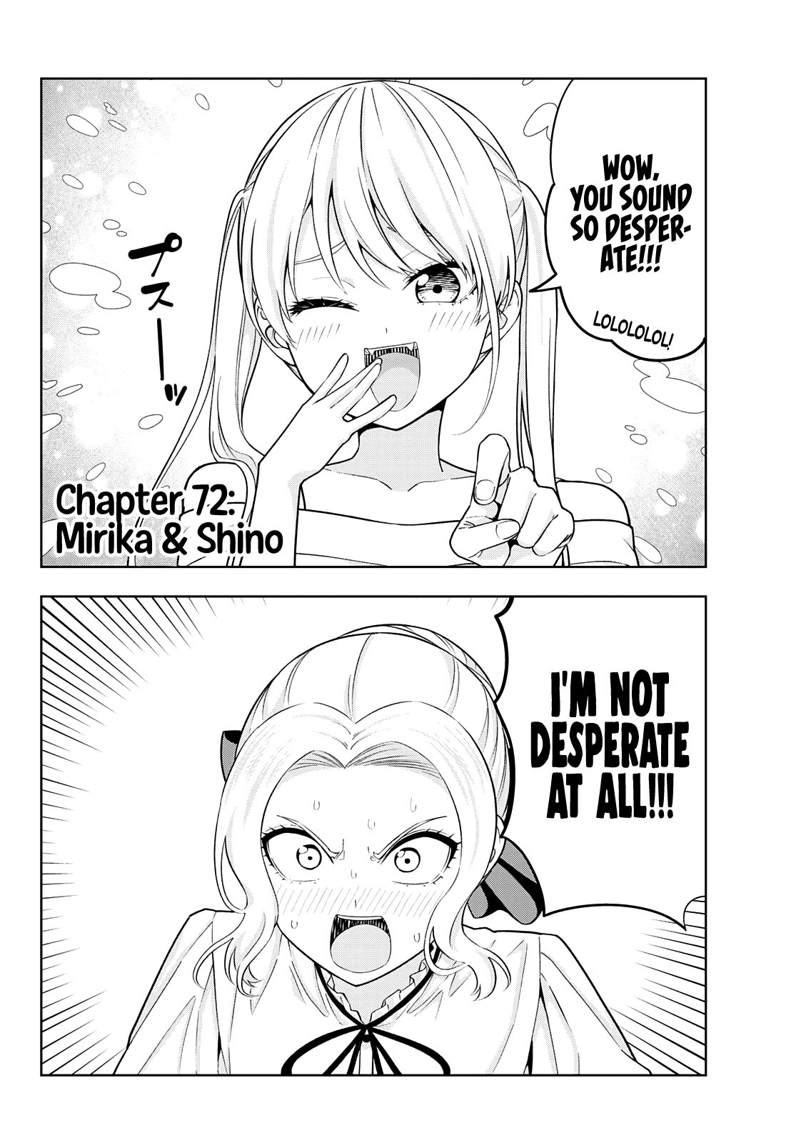 Kanojo Mo Kanojo - Chapter 72: Mirika & Shino