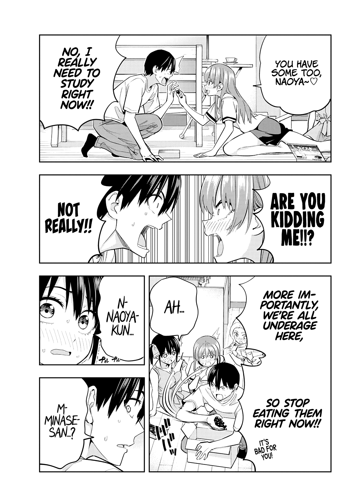 Kanojo Mo Kanojo - Chapter 93: Alcohol Is For 20 And Over