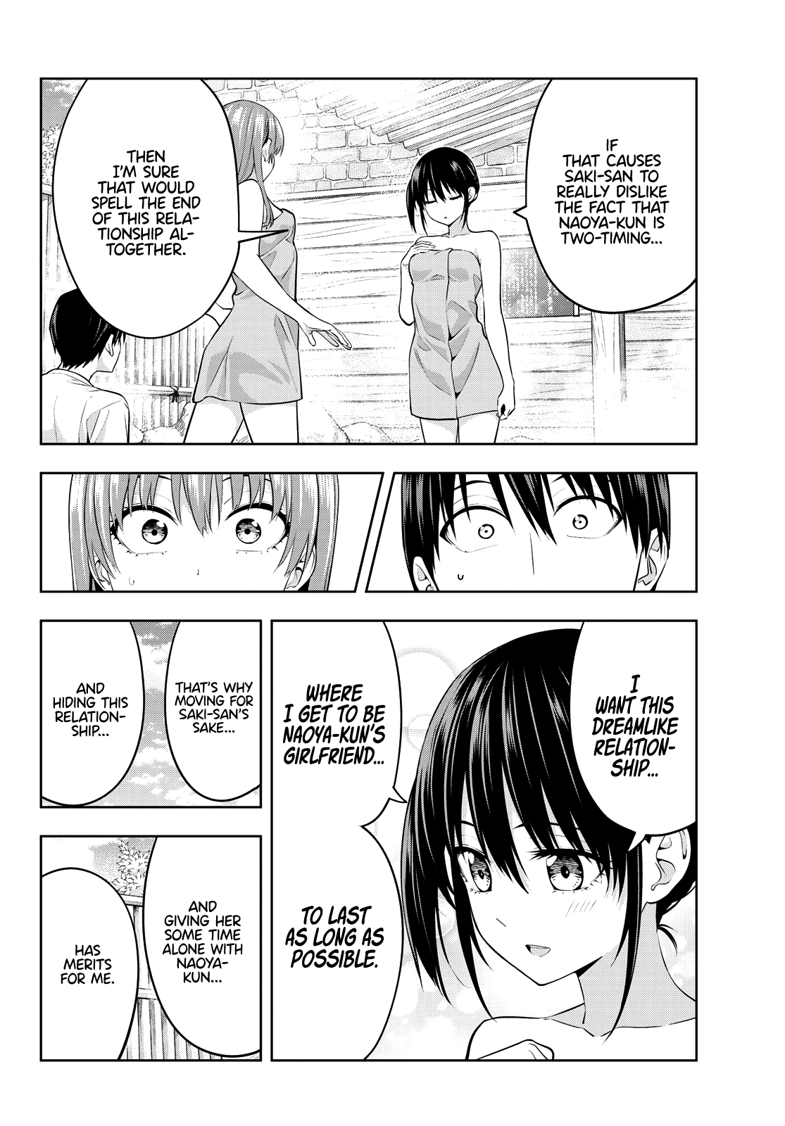 Kanojo Mo Kanojo - Chapter 32: The Sort Of Stuff You’d Expect In A Hot Spring