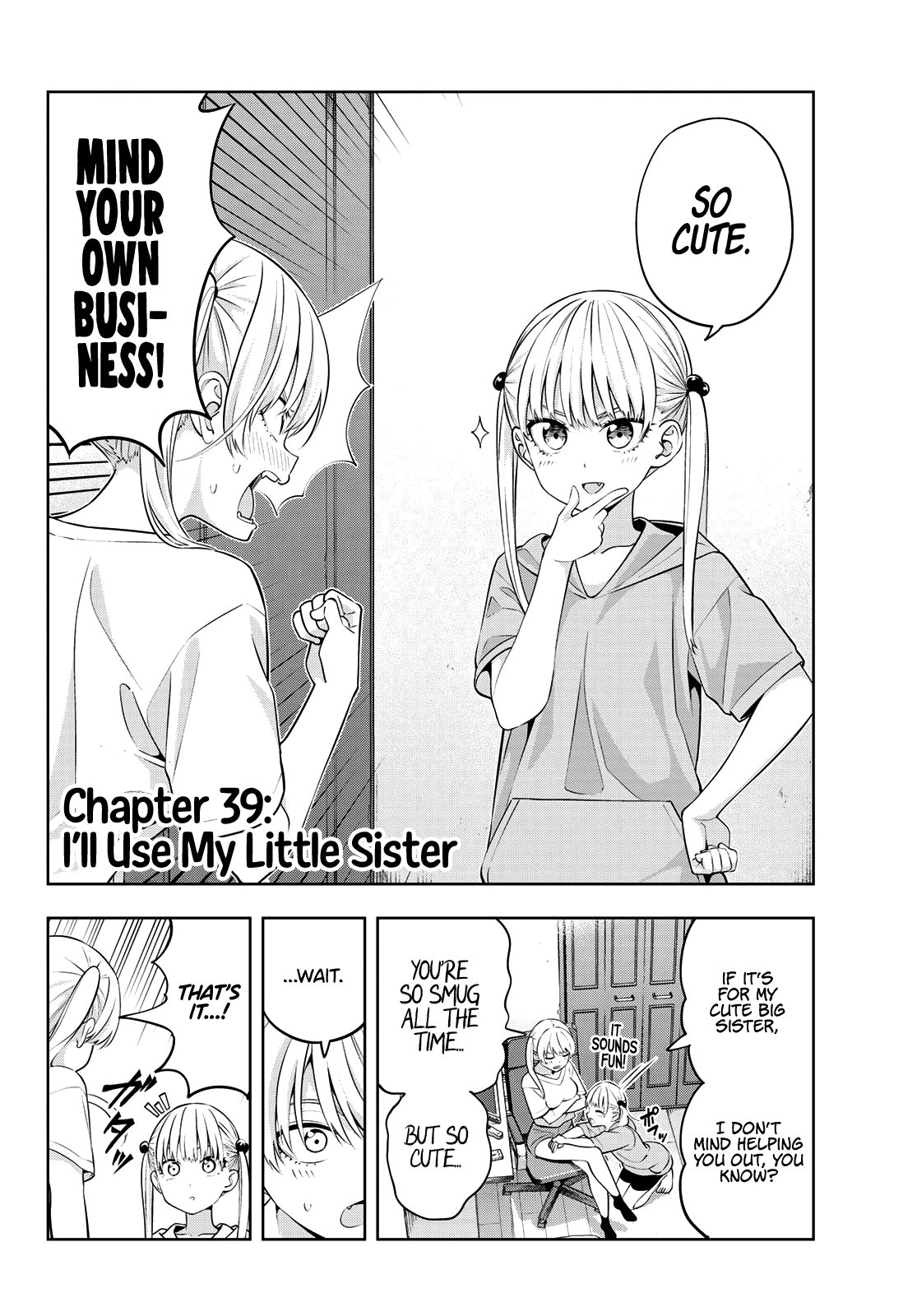 Kanojo Mo Kanojo - Chapter 39: I’ll Use My Little Sister