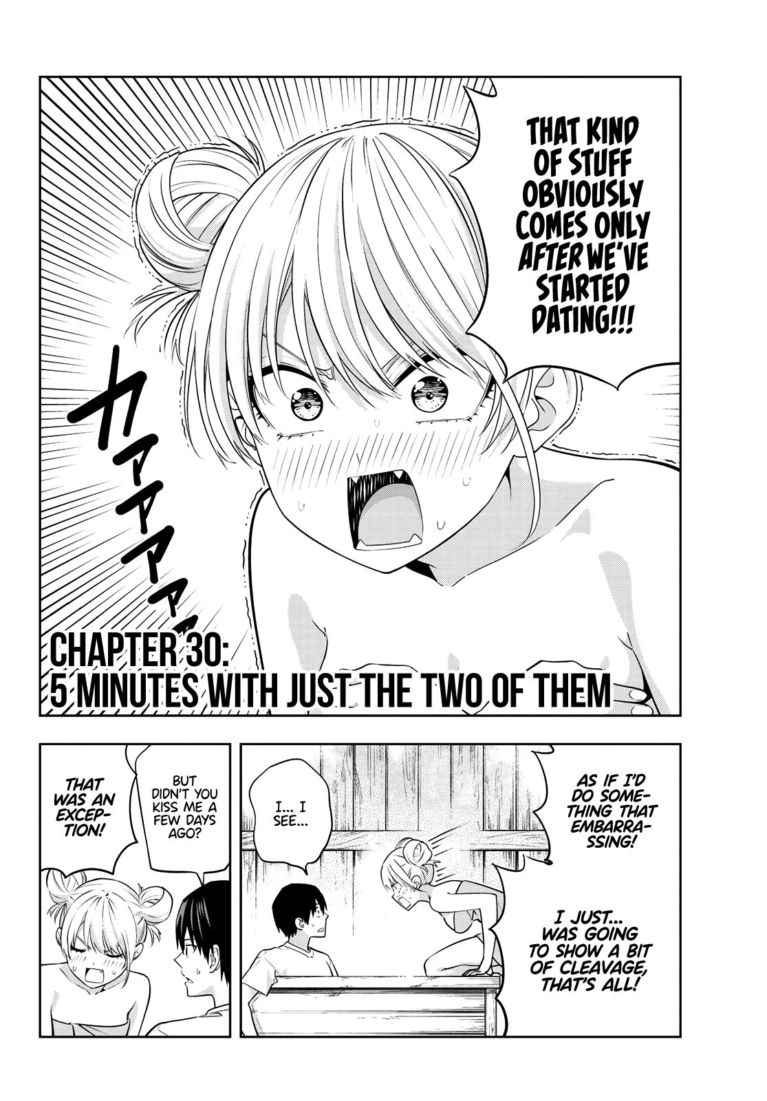 Kanojo Mo Kanojo - Chapter 30: 5 Minutes With Just The Two Of Them