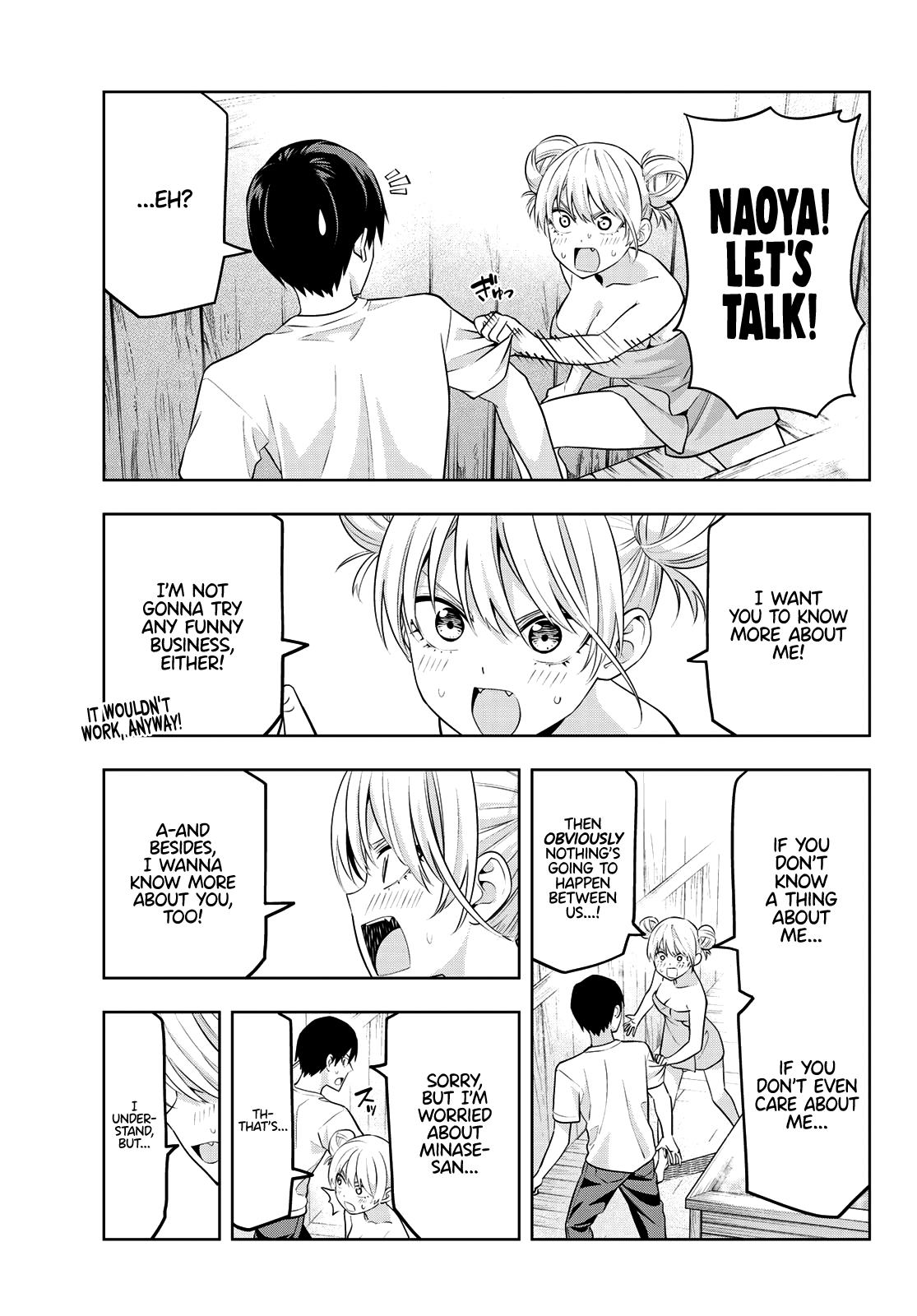 Kanojo Mo Kanojo - Chapter 30: 5 Minutes With Just The Two Of Them