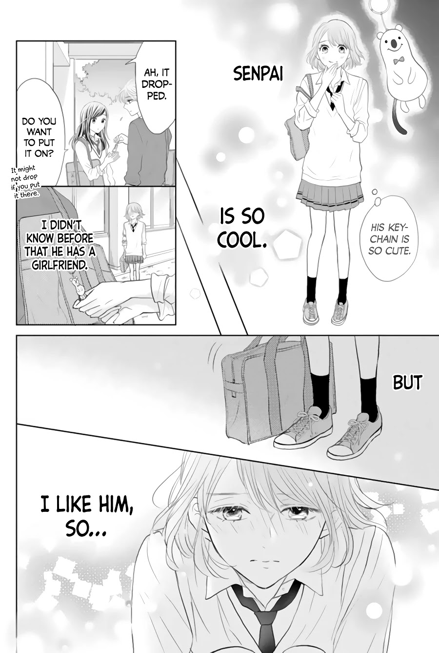 Senpai Wa, Ijiwaru Ni Tsuki - Chapter 1