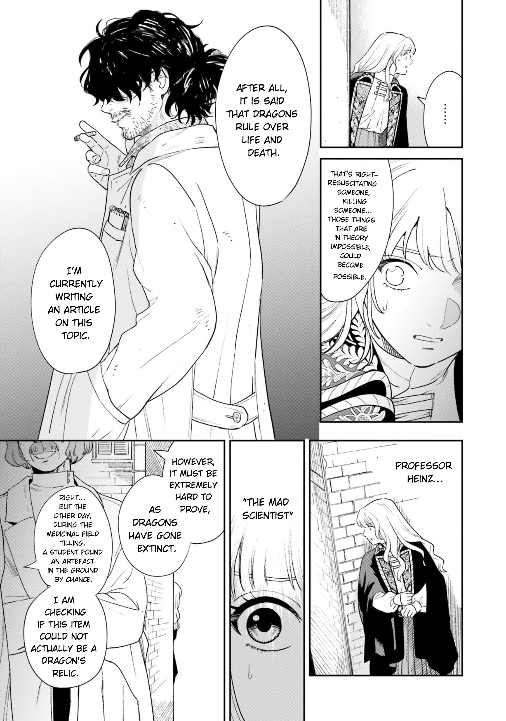 Shi Ni Modori No Mahou Gakkou Seikatsu Wo, Moto Koibito To Prologue Kara (Tadashi, Koukando Wa Zero) - Vol.2 Chapter 5: The Shadow Of The Scientist