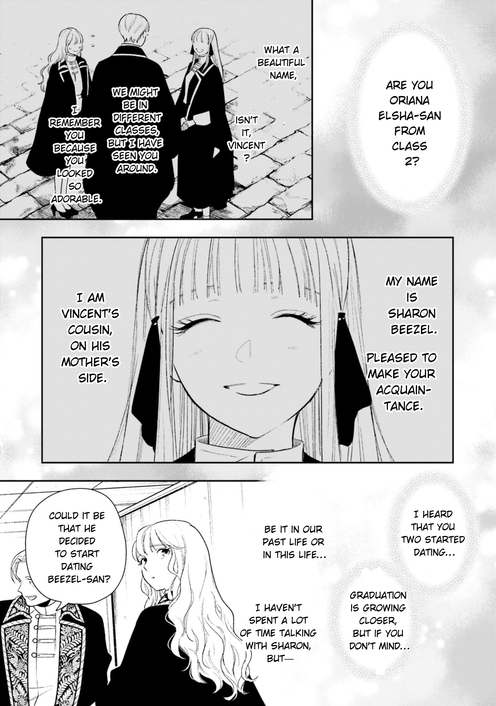 Shi Ni Modori No Mahou Gakkou Seikatsu Wo, Moto Koibito To Prologue Kara (Tadashi, Koukando Wa Zero) - Vol.2 Chapter 9: Scoop That Long Hair Up