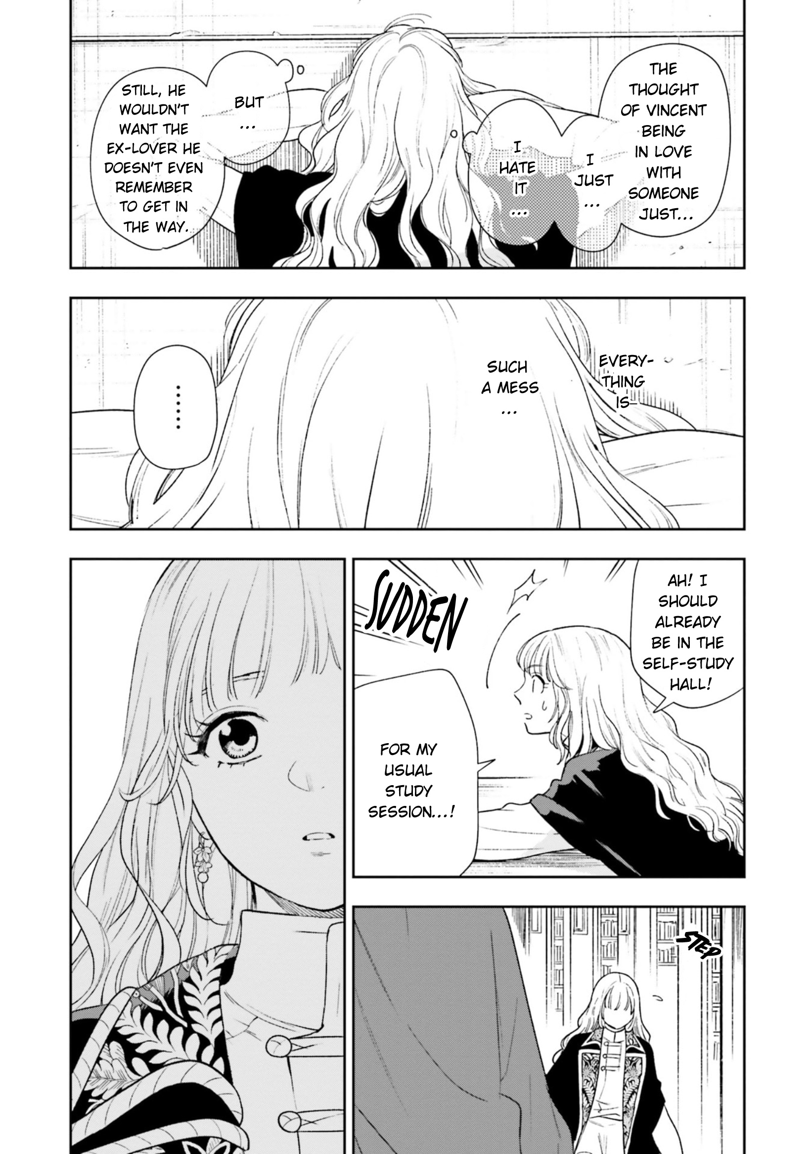 Shi Ni Modori No Mahou Gakkou Seikatsu Wo, Moto Koibito To Prologue Kara (Tadashi, Koukando Wa Zero) - Vol.2 Chapter 9: Scoop That Long Hair Up