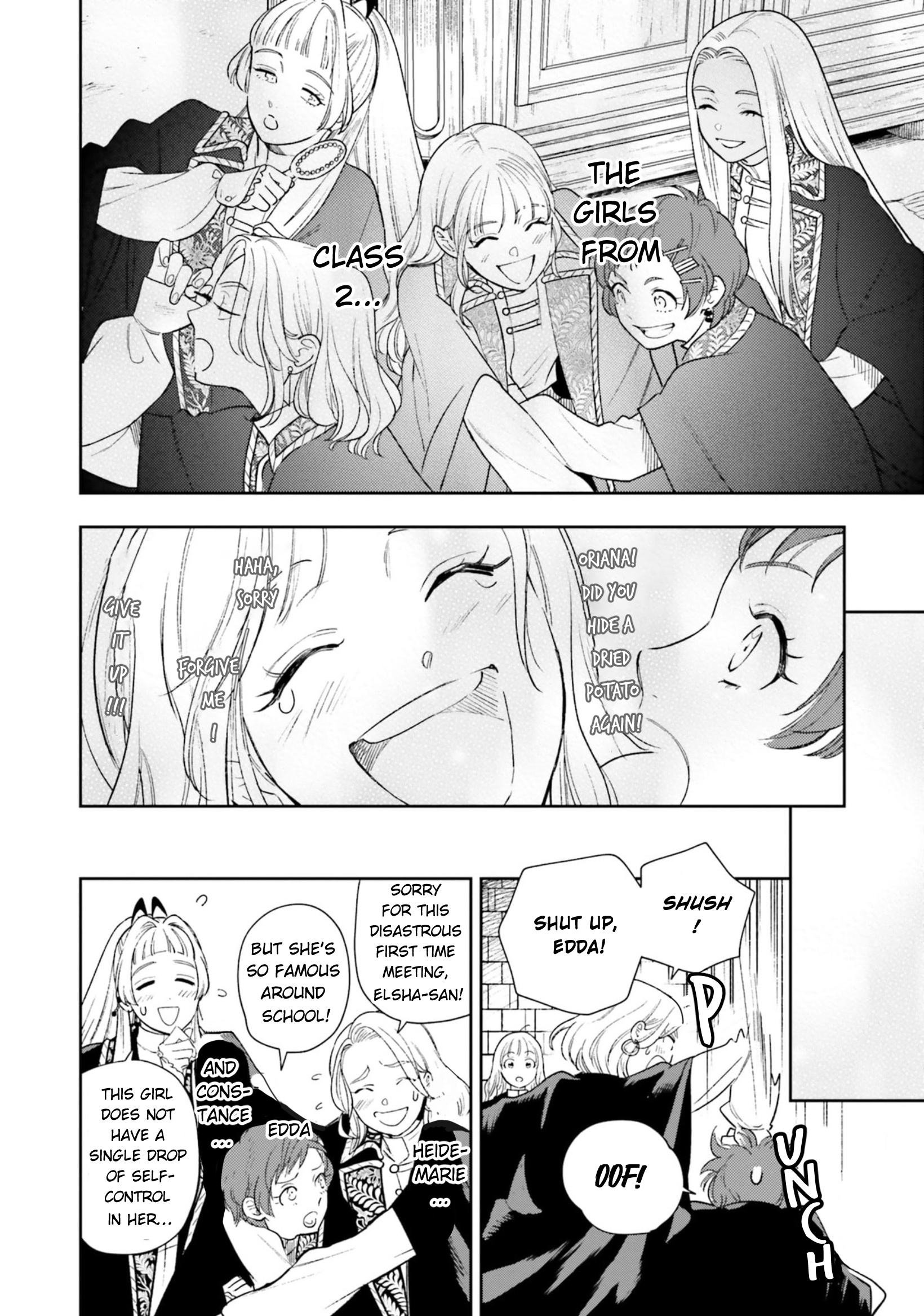 Shi Ni Modori No Mahou Gakkou Seikatsu Wo, Moto Koibito To Prologue Kara (Tadashi, Koukando Wa Zero) - Vol.2 Chapter 9: Scoop That Long Hair Up