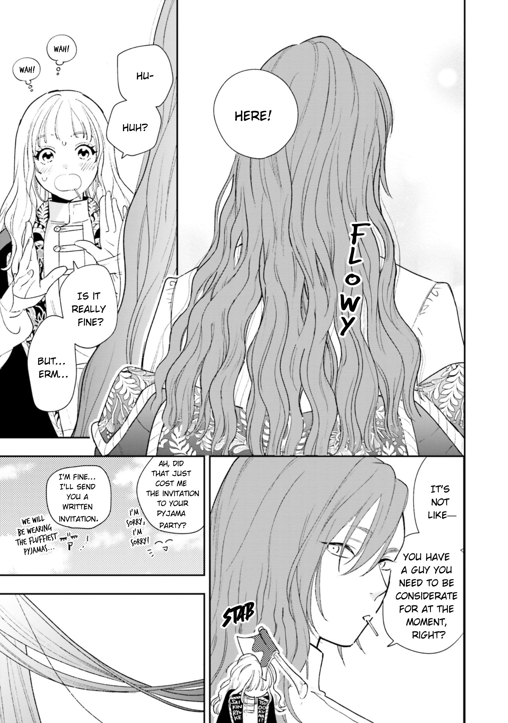 Shi Ni Modori No Mahou Gakkou Seikatsu Wo, Moto Koibito To Prologue Kara (Tadashi, Koukando Wa Zero) - Vol.2 Chapter 9: Scoop That Long Hair Up