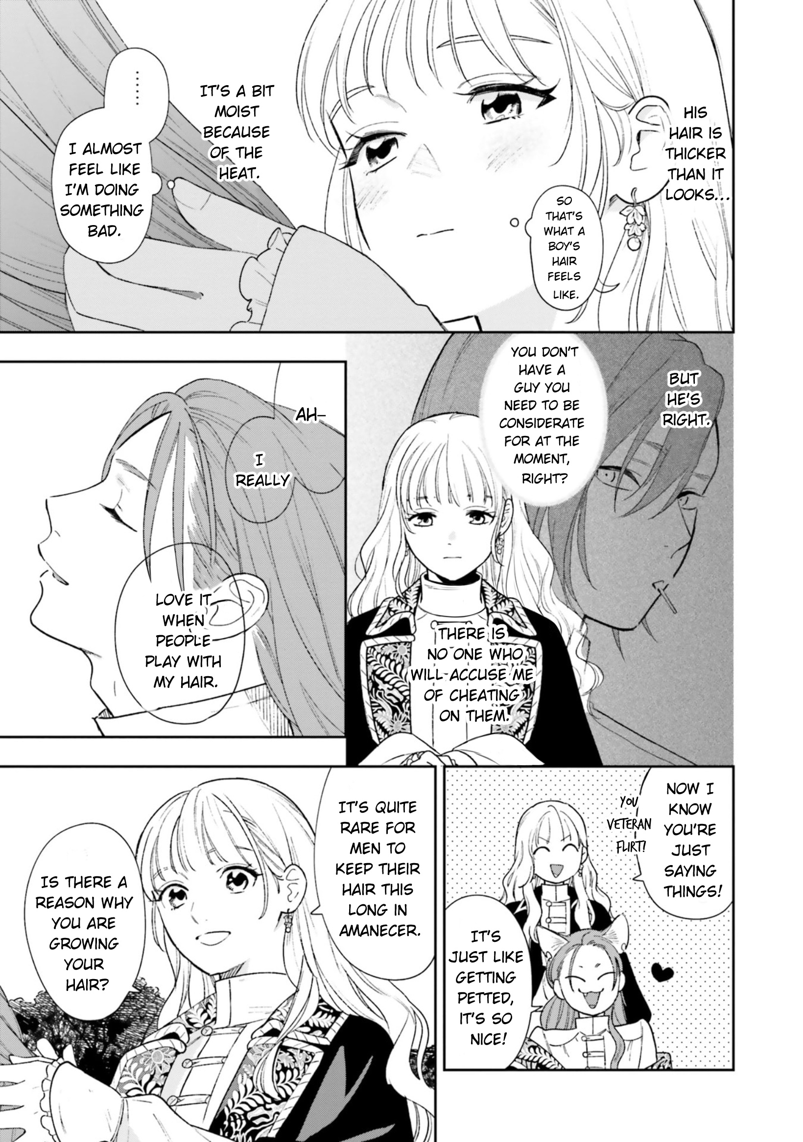 Shi Ni Modori No Mahou Gakkou Seikatsu Wo, Moto Koibito To Prologue Kara (Tadashi, Koukando Wa Zero) - Vol.2 Chapter 9: Scoop That Long Hair Up