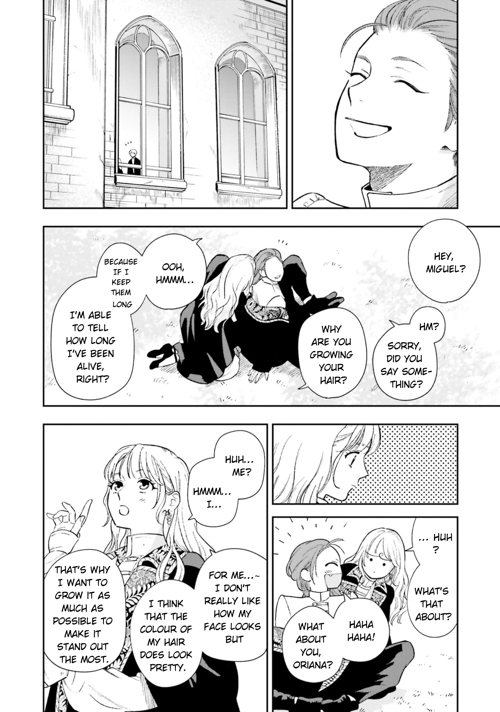 Shi Ni Modori No Mahou Gakkou Seikatsu Wo, Moto Koibito To Prologue Kara (Tadashi, Koukando Wa Zero) - Vol.2 Chapter 9: Scoop That Long Hair Up