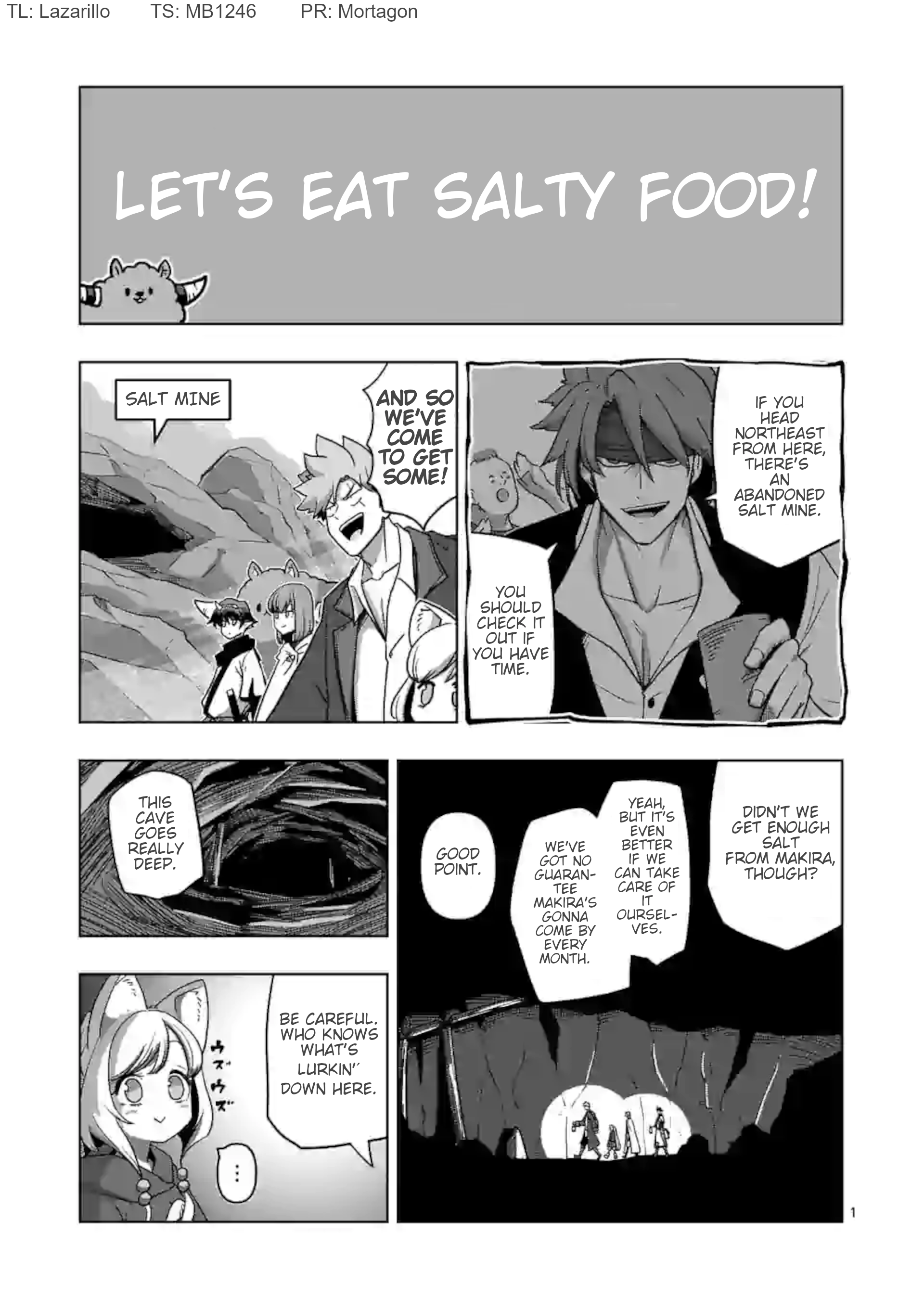 Verndio - Surreal Sword Saga - Chapter 17.6: Bonus: Let's Eat Salty Food!