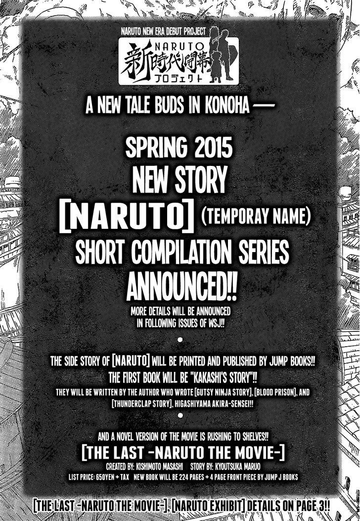 Naruto - Vol.72 Chapter 700 : Uzumaki Naruto!!