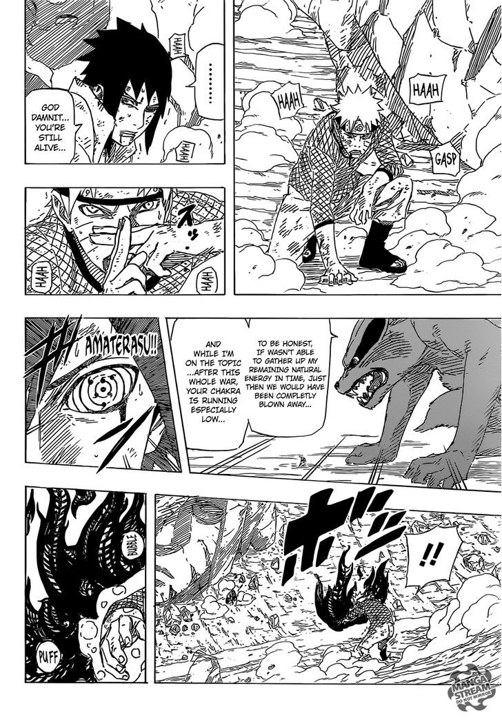 Naruto - Vol.72 Chapter 697 : Naruto And Sasuke (4)