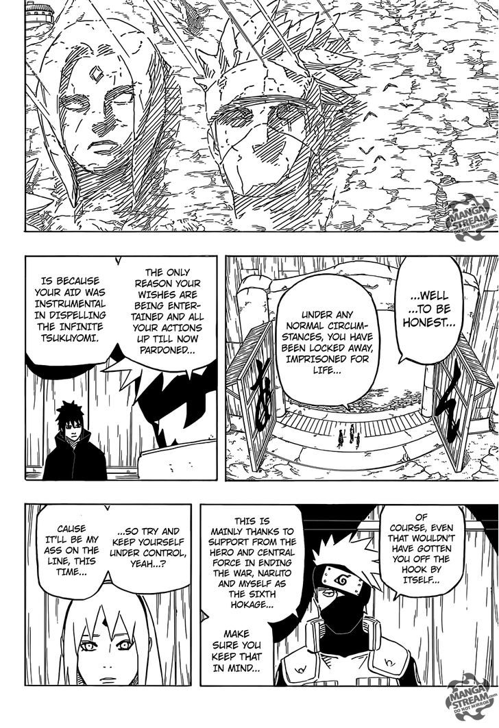 Naruto - Vol.72 Chapter 699 : The Seal Of Reconciliation