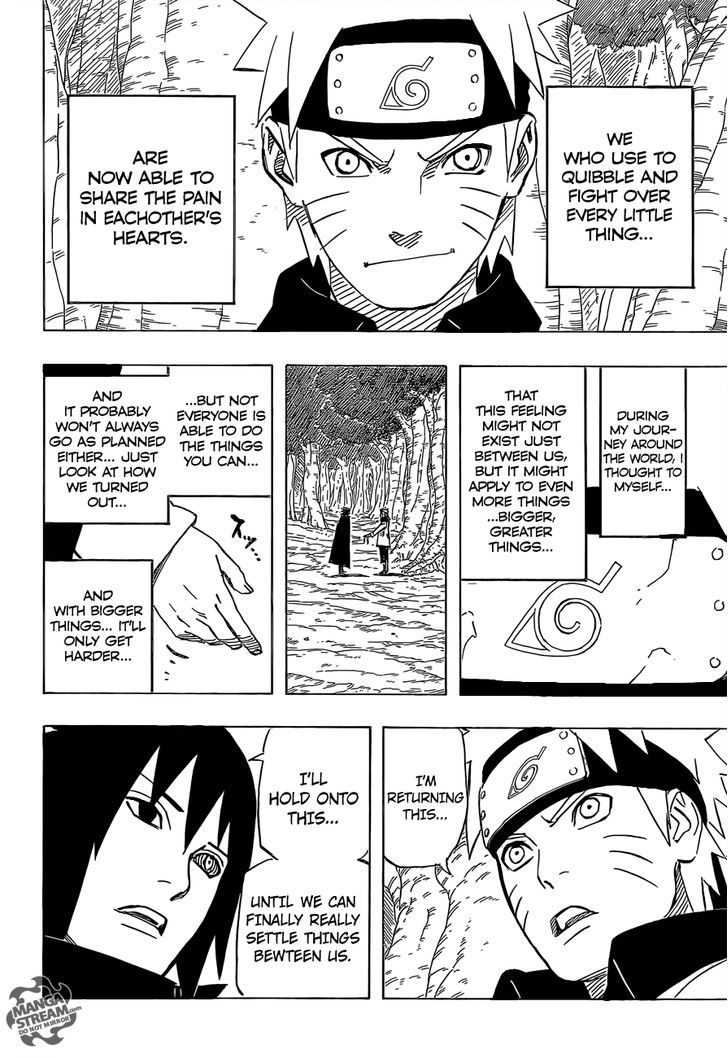 Naruto - Vol.72 Chapter 699 : The Seal Of Reconciliation