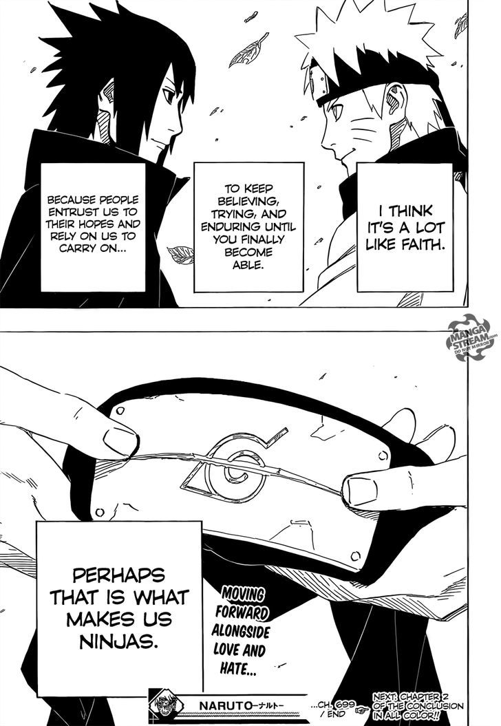 Naruto - Vol.72 Chapter 699 : The Seal Of Reconciliation