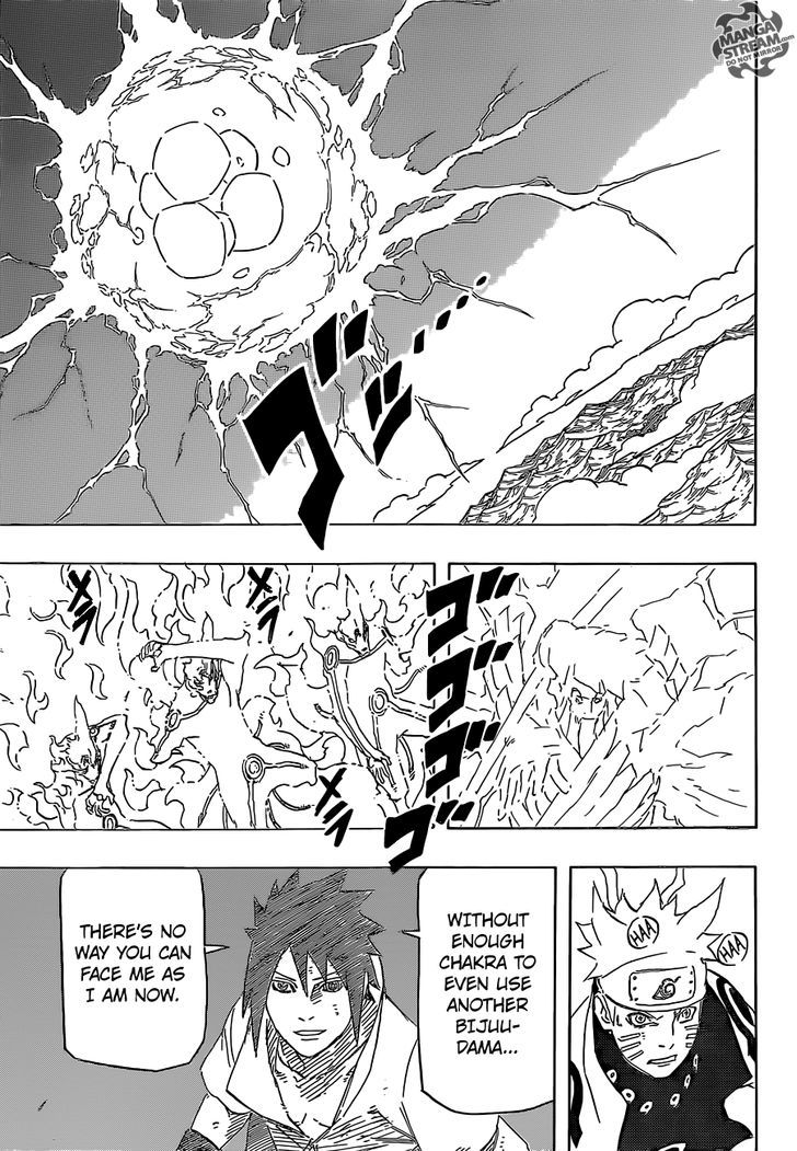 Naruto - Vol.72 Chapter 696 : Naruto And Sasuke (3)