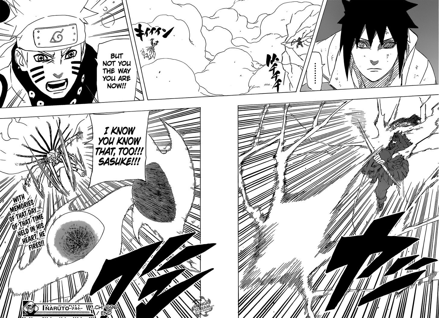 Naruto - Vol.72 Chapter 696 : Naruto And Sasuke (3)