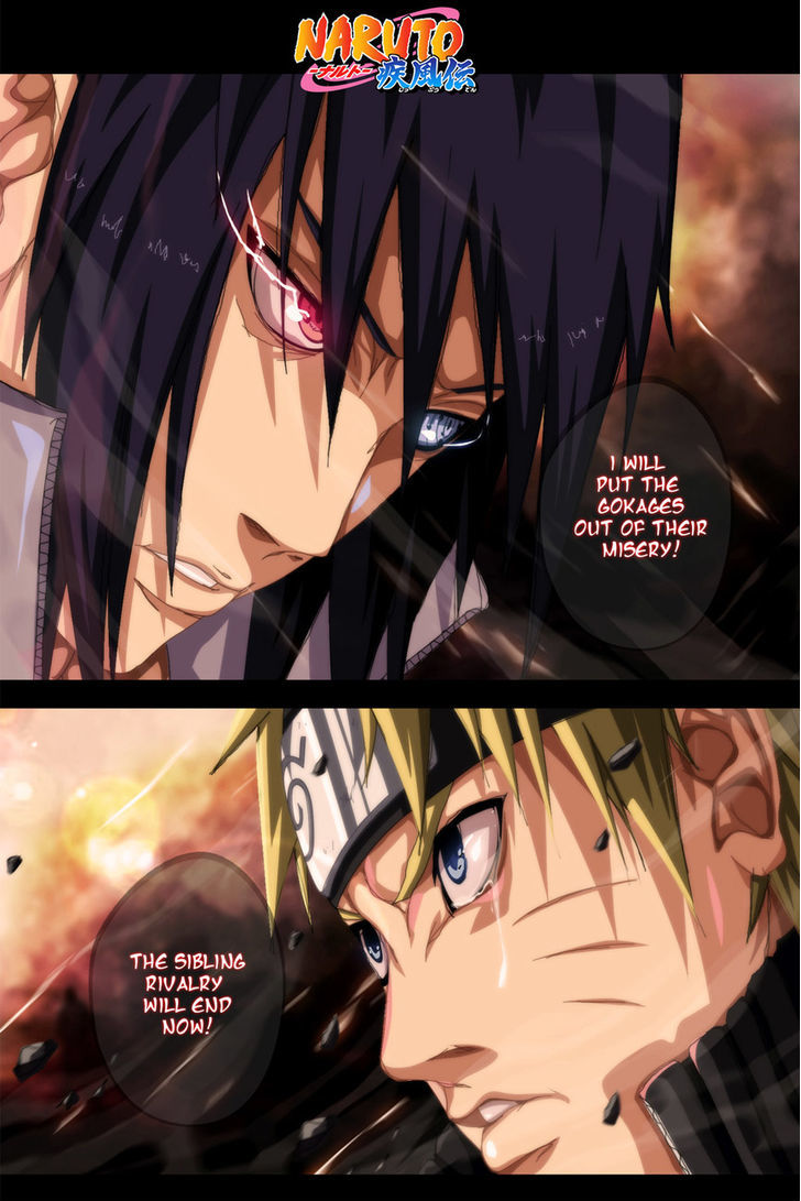 Naruto - Vol.72 Chapter 698 : Naruto And Sasuke (5)