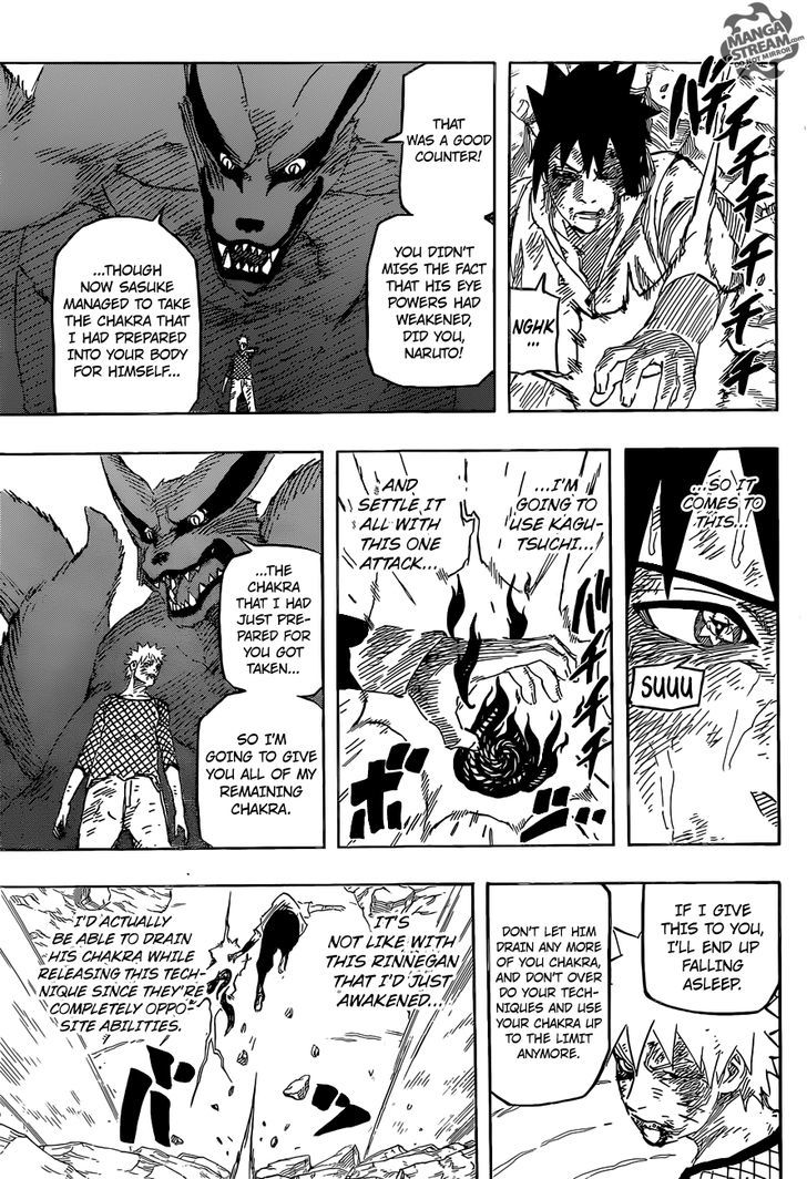 Naruto - Vol.72 Chapter 698 : Naruto And Sasuke (5)