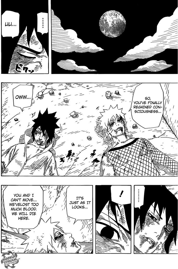 Naruto - Vol.72 Chapter 698 : Naruto And Sasuke (5)