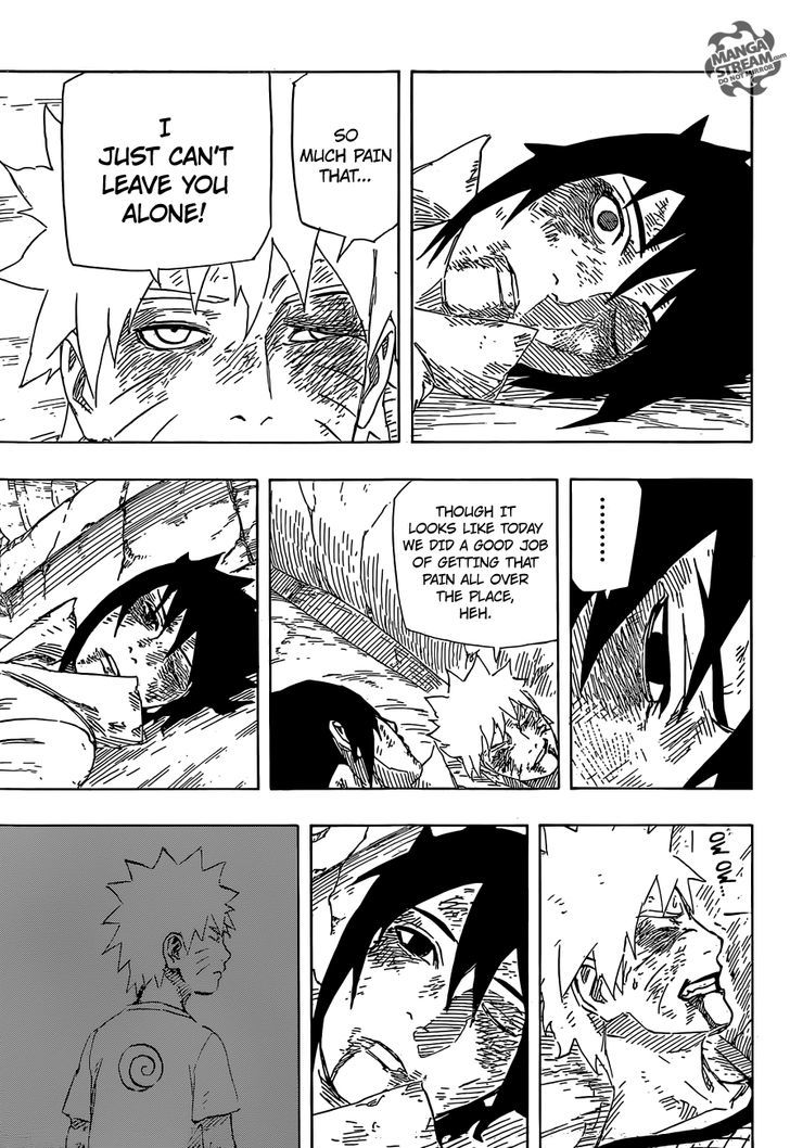 Naruto - Vol.72 Chapter 698 : Naruto And Sasuke (5)