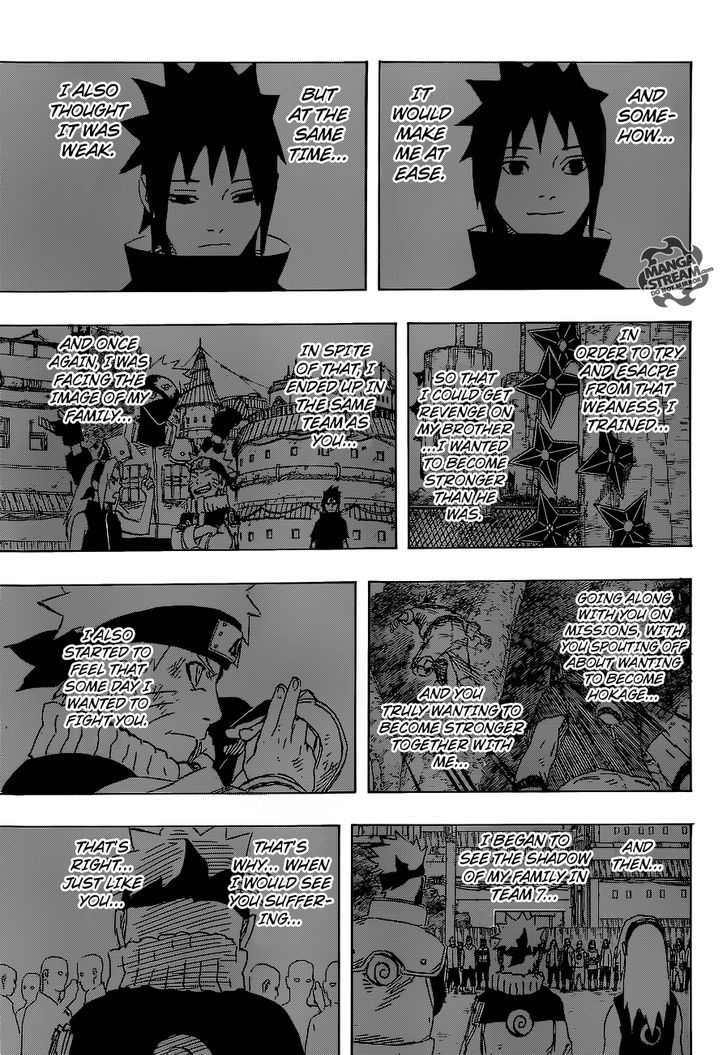 Naruto - Vol.72 Chapter 698 : Naruto And Sasuke (5)