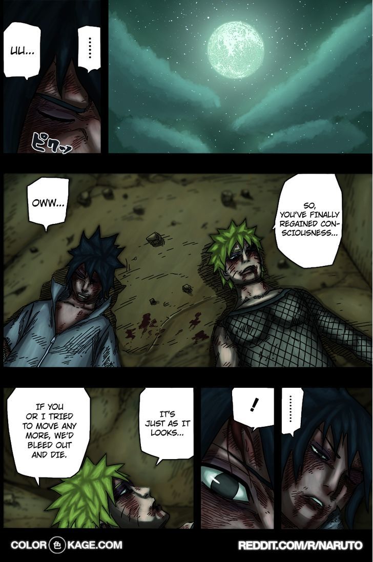 Naruto - Vol.72 Chapter 698.1 : Naruto And Sasuke (5)