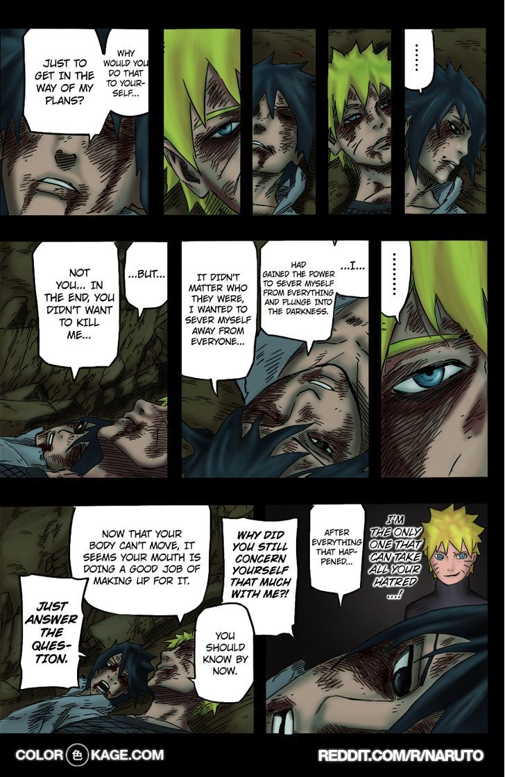 Naruto - Vol.72 Chapter 698.1 : Naruto And Sasuke (5)