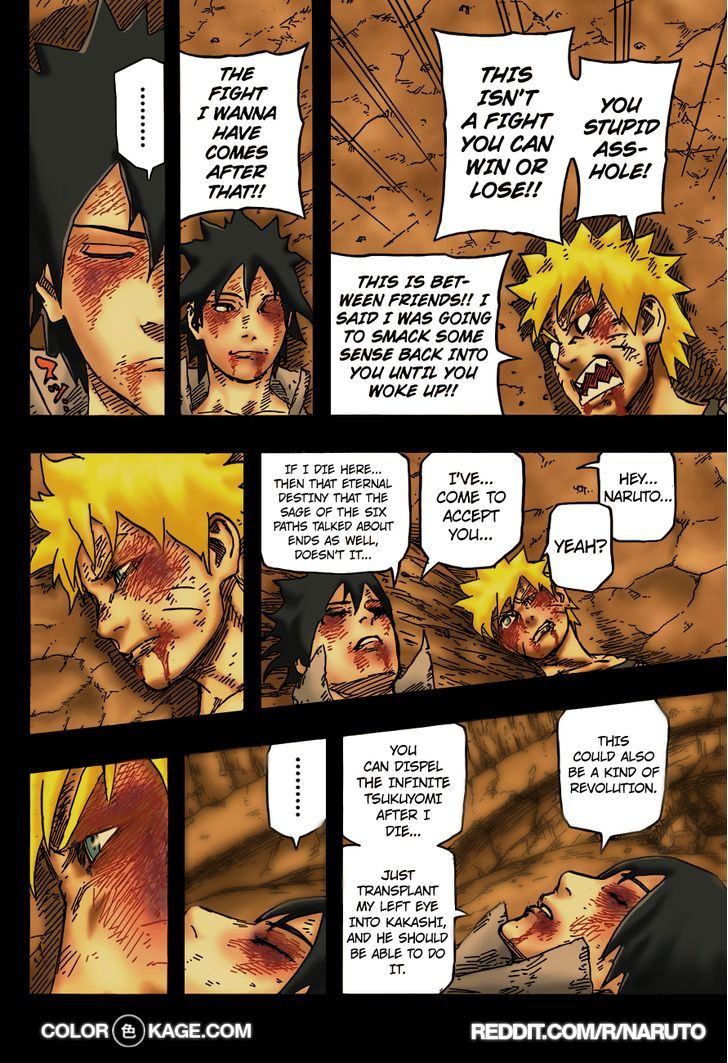 Naruto - Vol.72 Chapter 698.1 : Naruto And Sasuke (5)