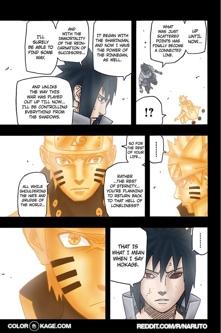 Naruto - Vol.72 Chapter 696.1 : Naruto And Sasuke (3)