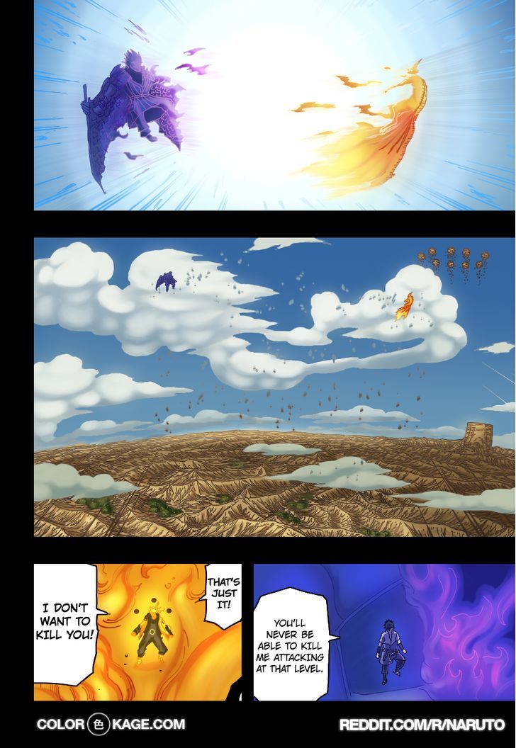 Naruto - Vol.72 Chapter 696.1 : Naruto And Sasuke (3)