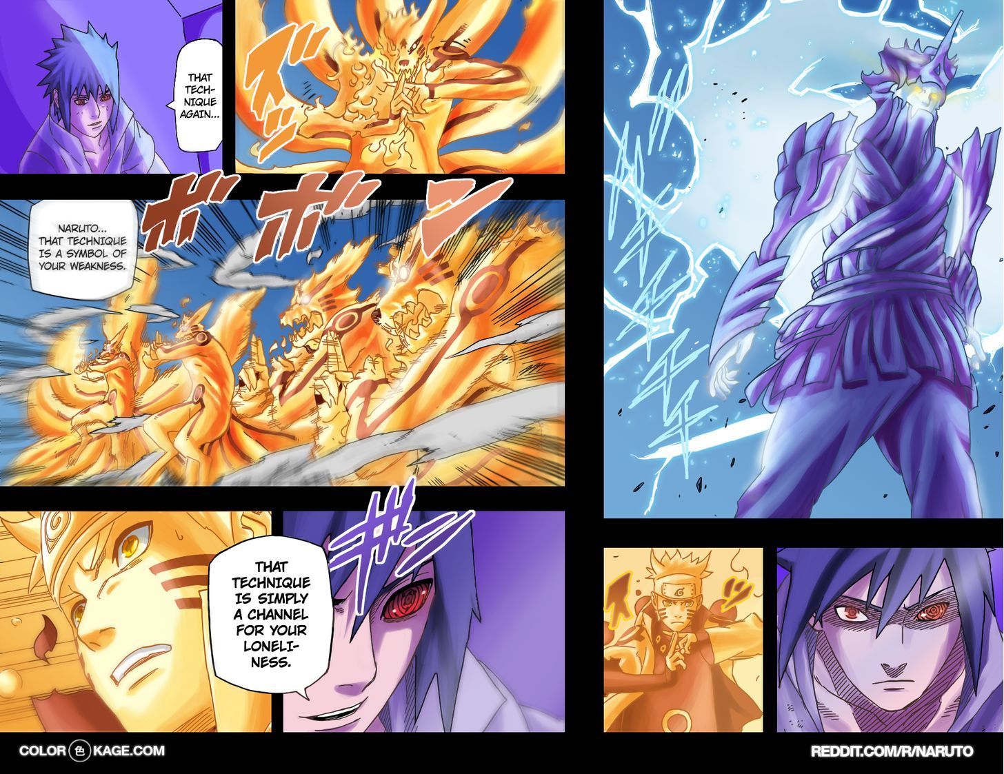 Naruto - Vol.72 Chapter 696.1 : Naruto And Sasuke (3)