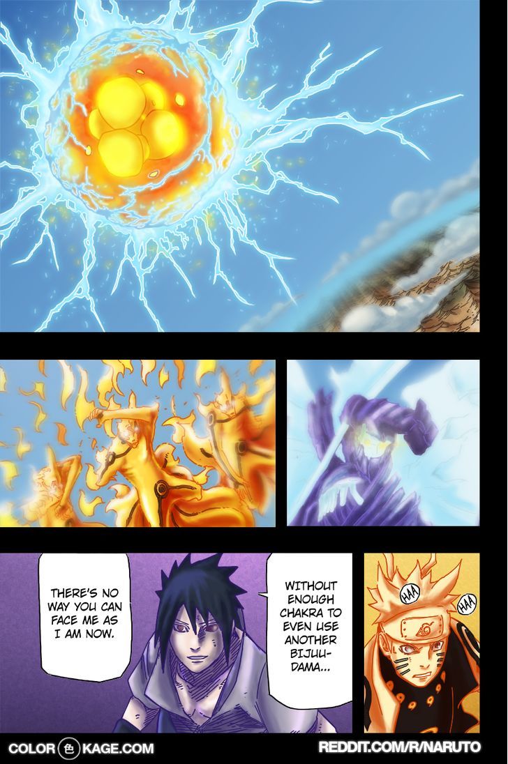 Naruto - Vol.72 Chapter 696.1 : Naruto And Sasuke (3)