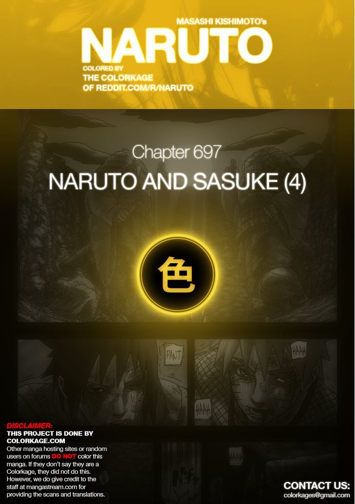 Naruto - Vol.72 Chapter 697.1 : Naruto And Sasuke (4)