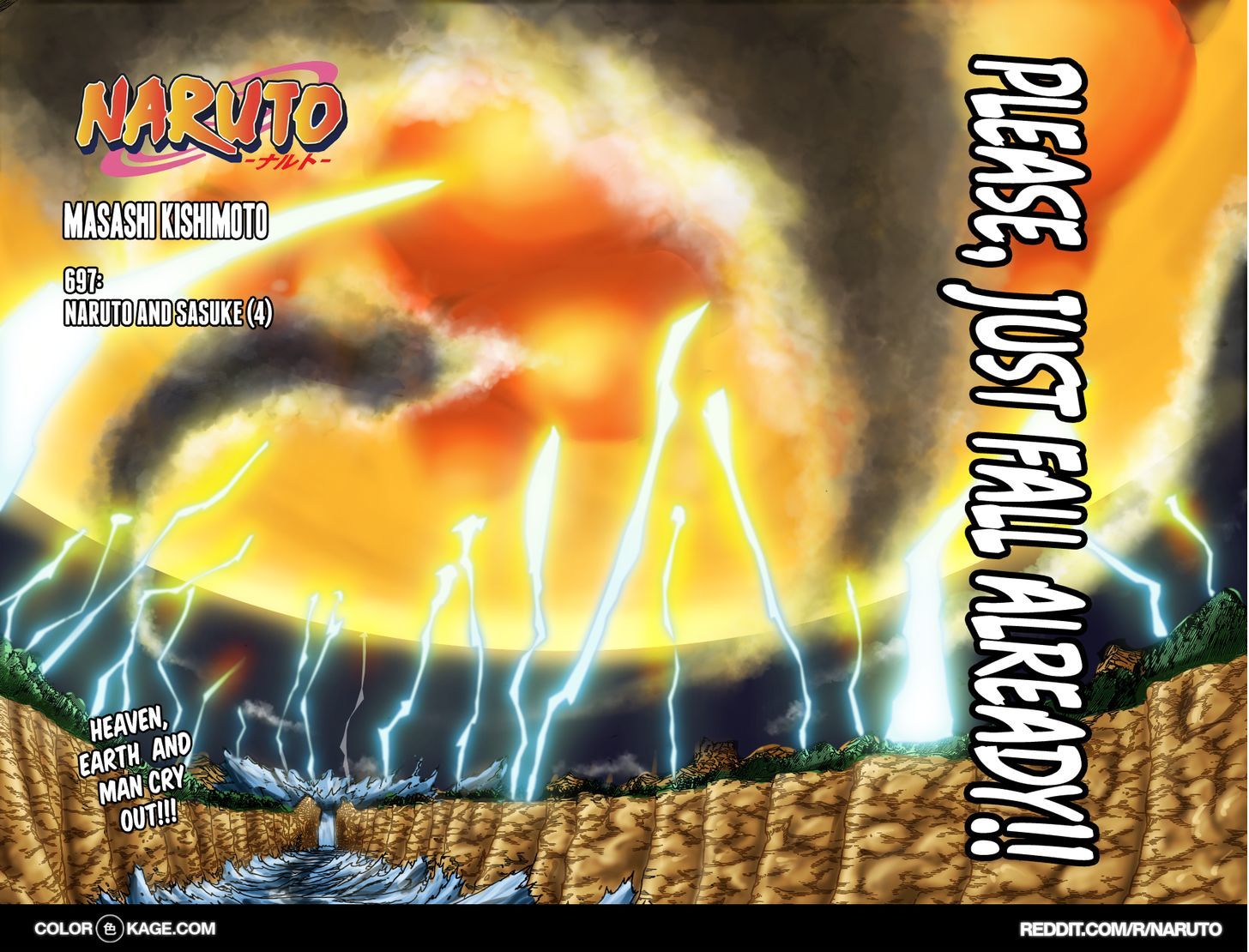 Naruto - Vol.72 Chapter 697.1 : Naruto And Sasuke (4)