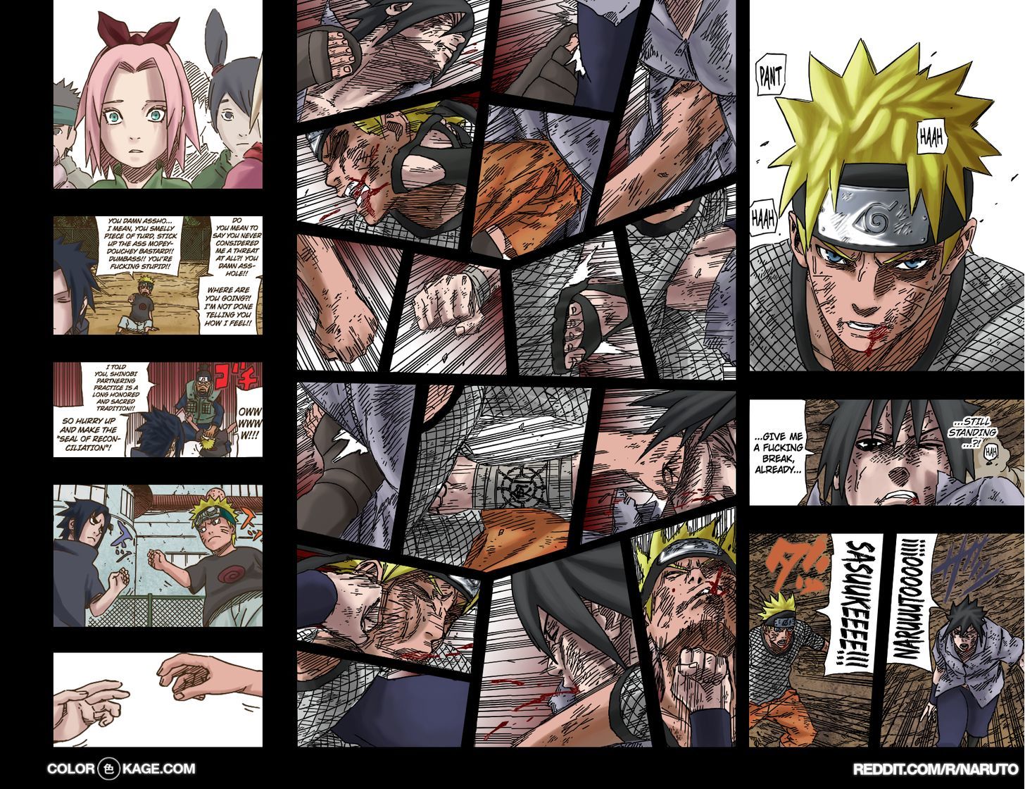 Naruto - Vol.72 Chapter 697.1 : Naruto And Sasuke (4)